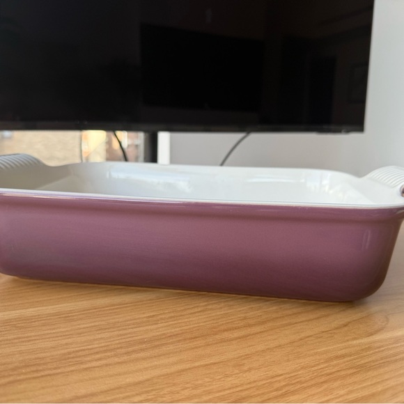 Le Creuset Heritage Dish 32cm ~~FIG
 (LE CREUSET SECONDS) - Picture 6 of 9